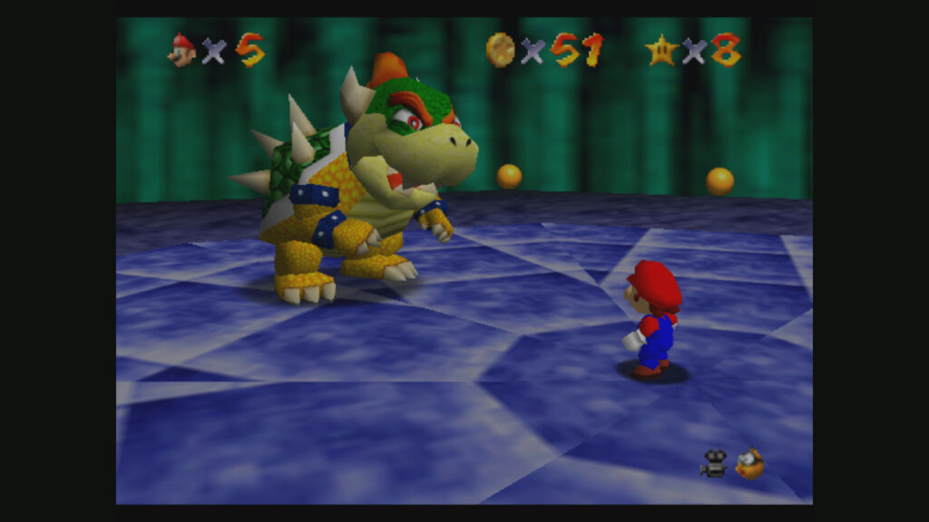 Super Mario 64 personaggio Bowserco