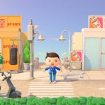 Animal Crossing ambiente isola moderna