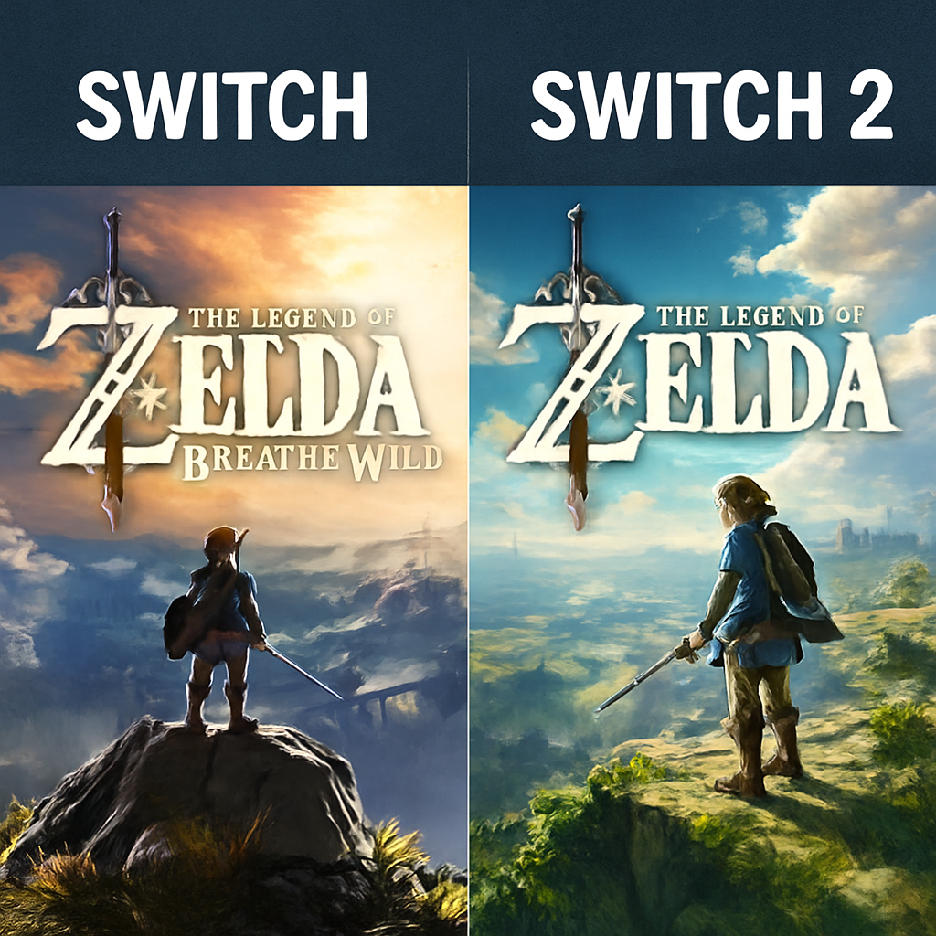 imamgine di 2 giochi di zelda