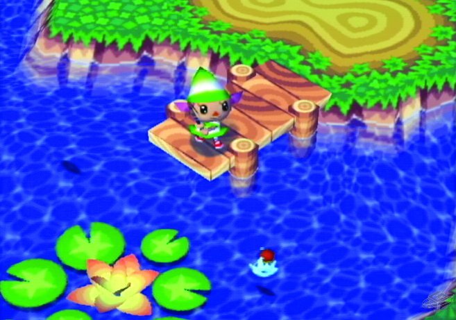 Animal Crossing Gamecube lago