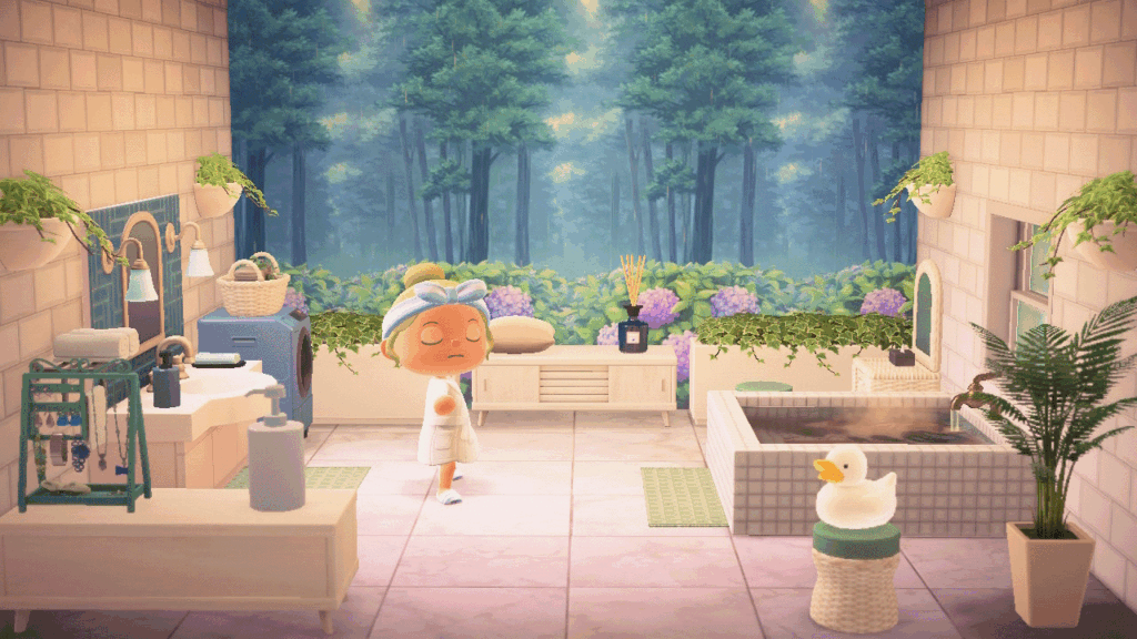 Animal Crossing relax in casa