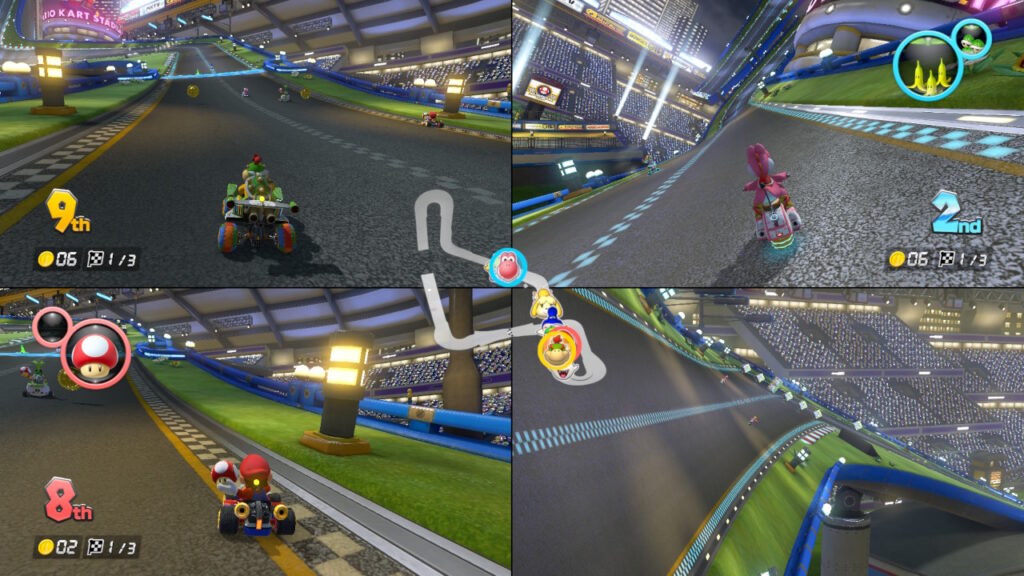 Mario Kart Multiplayer