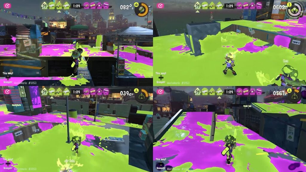 Splatoon multiplayer